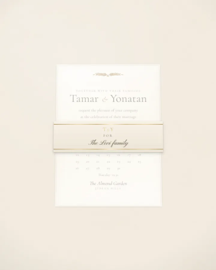 Calendar Ivory · Belly band